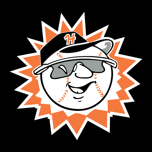 Hagerstown Suns 1993-2012 Cap Logo vinyl decal